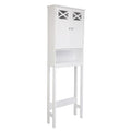 Fch Double Door Fork Toilet Cabinet White Double Door