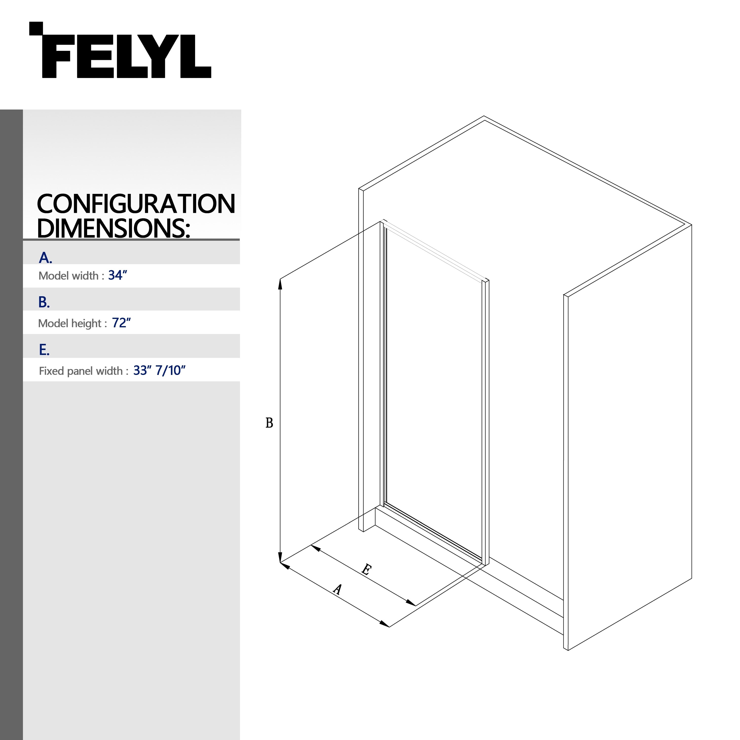 Corvus 34 W X 72 H Framed Fixed Frosted Glass Panel