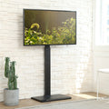 Fitueyes Iron Base Swivel Floor Tv Stand Mount For Tvs Up To 55 26 55 Inches