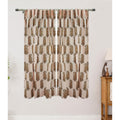 Fabdivine Artisan Hand Block Printed Floral Drape For Living Room Bedroom Window Hanging Namokar