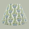 Fabdivine Linen Fabric Printed Lampshade Detacheable For Home Decor