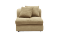 Fable Leather Armless Couch