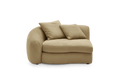 Fable Leather Left Arm Couch