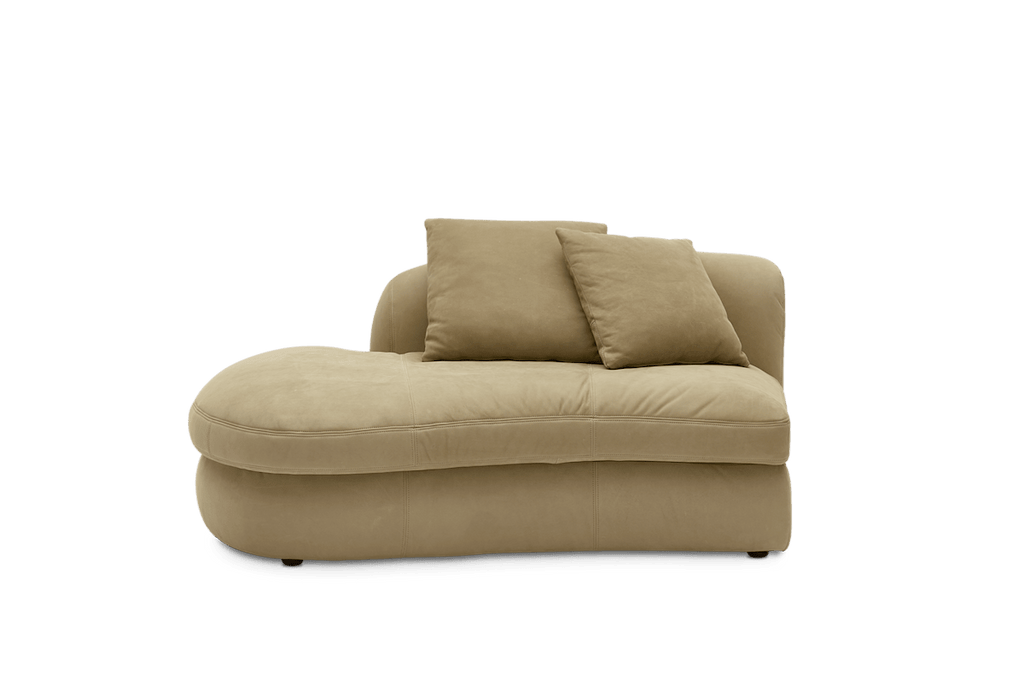 Fable Leather Left Chaise
