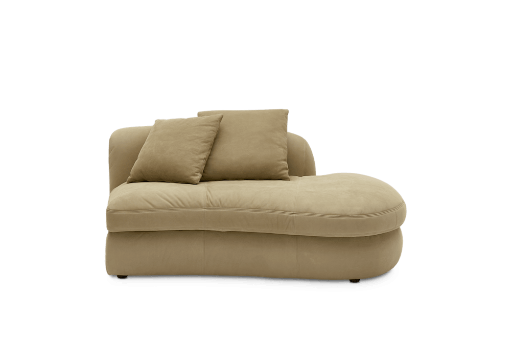 Fable Leather Right Chaise