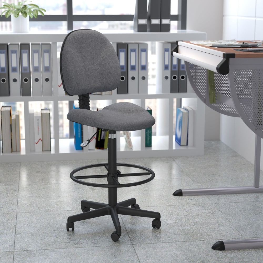 Adjustable Height Swivel Drafting Stool