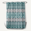 Fairisle Holiday Print Shower Curtain