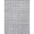 Fairbanks Handloomed Bamboo Silk Blue White Area Rug 10 X 14