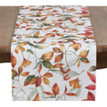 Fall Leaves Design Runner In Soft Tones