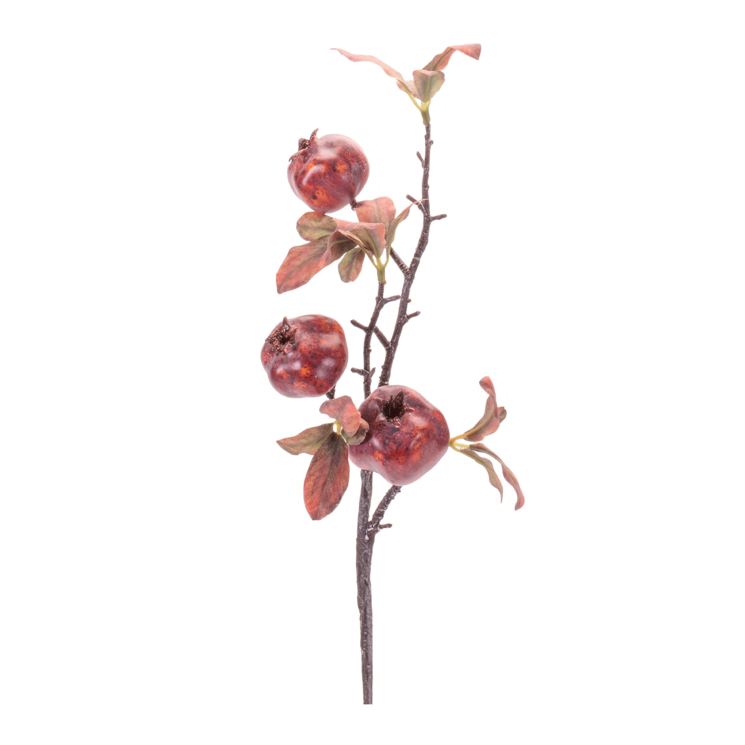 Fall Pomegranate Decorative Branch Set Of 6