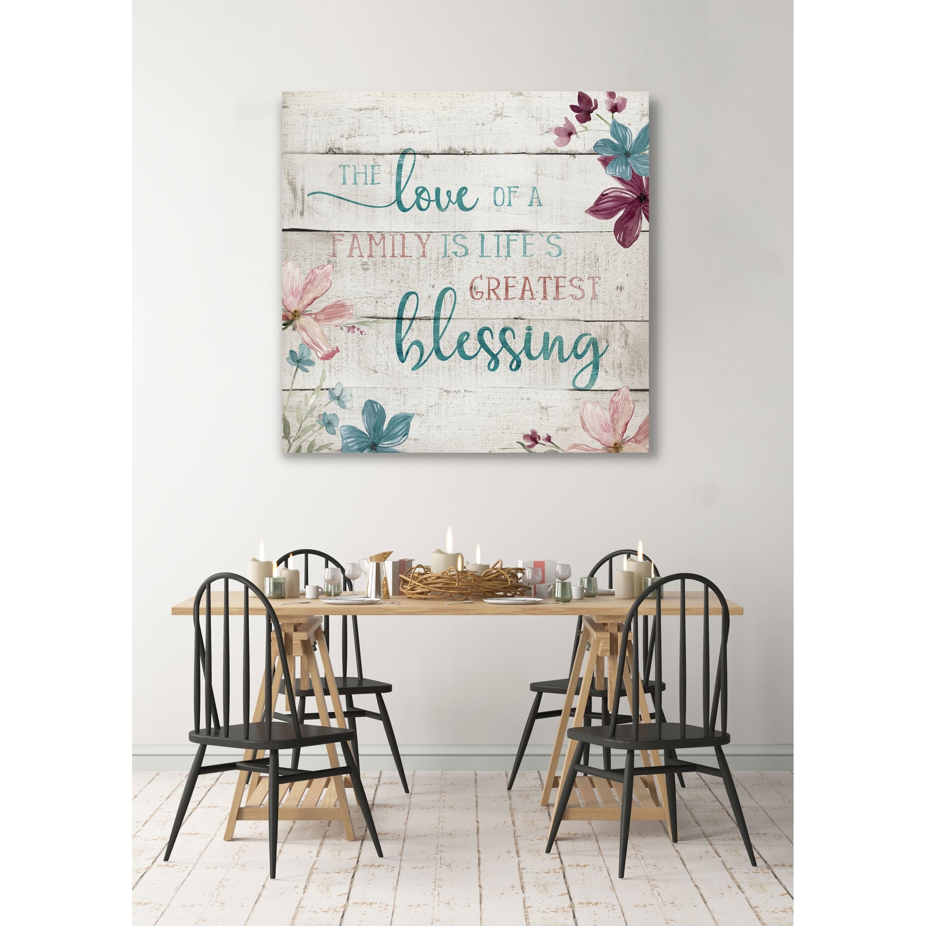 Family Blessing Gallery Wrapped Canvas