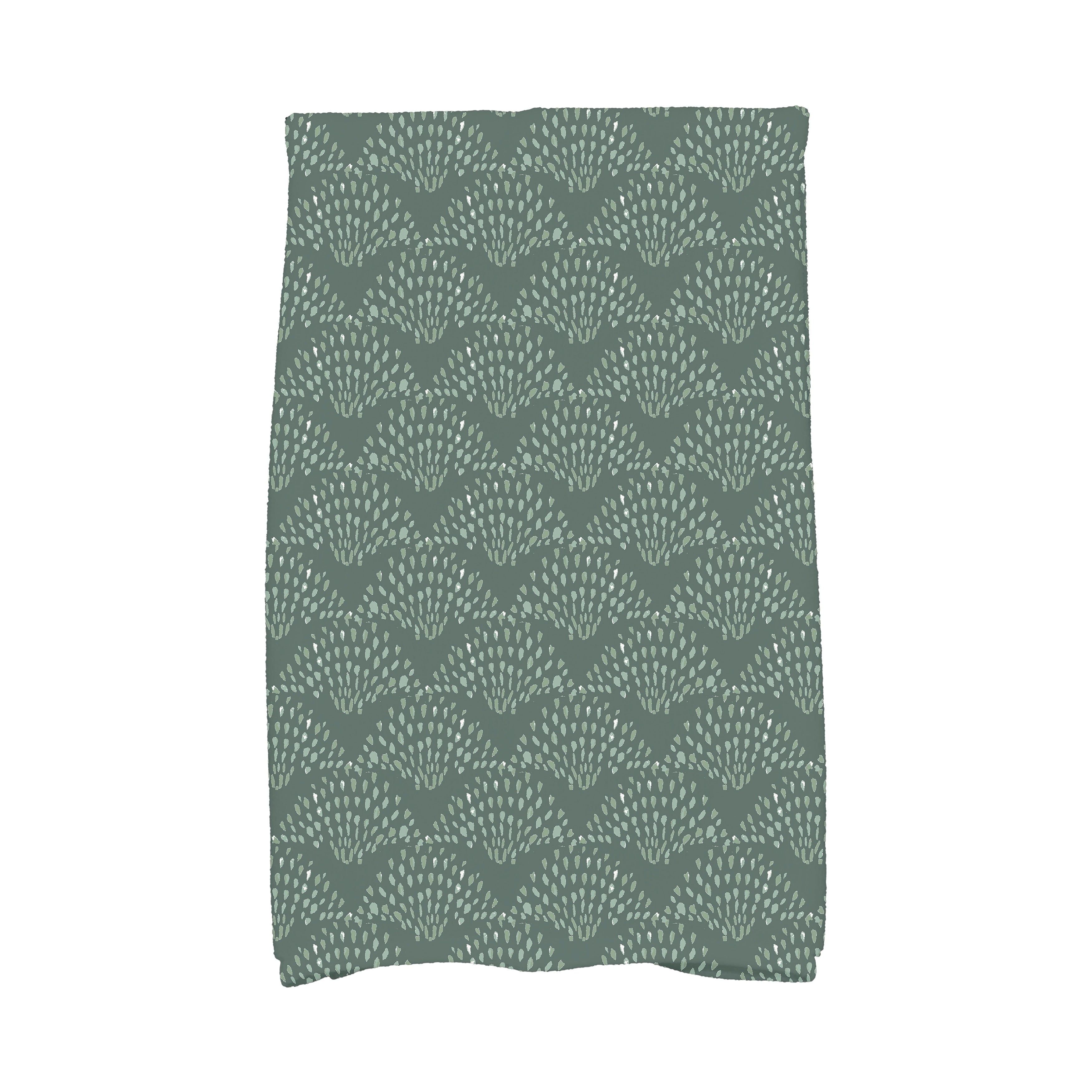 Fan Dance 16 X 25 Inch Geometric Print Kitchen Towel
