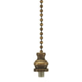 Fandapter Antique Brass Ceiling Fan Pull