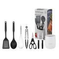 Farberware Classic Crock With Knife Holder And Tools 13 Inch