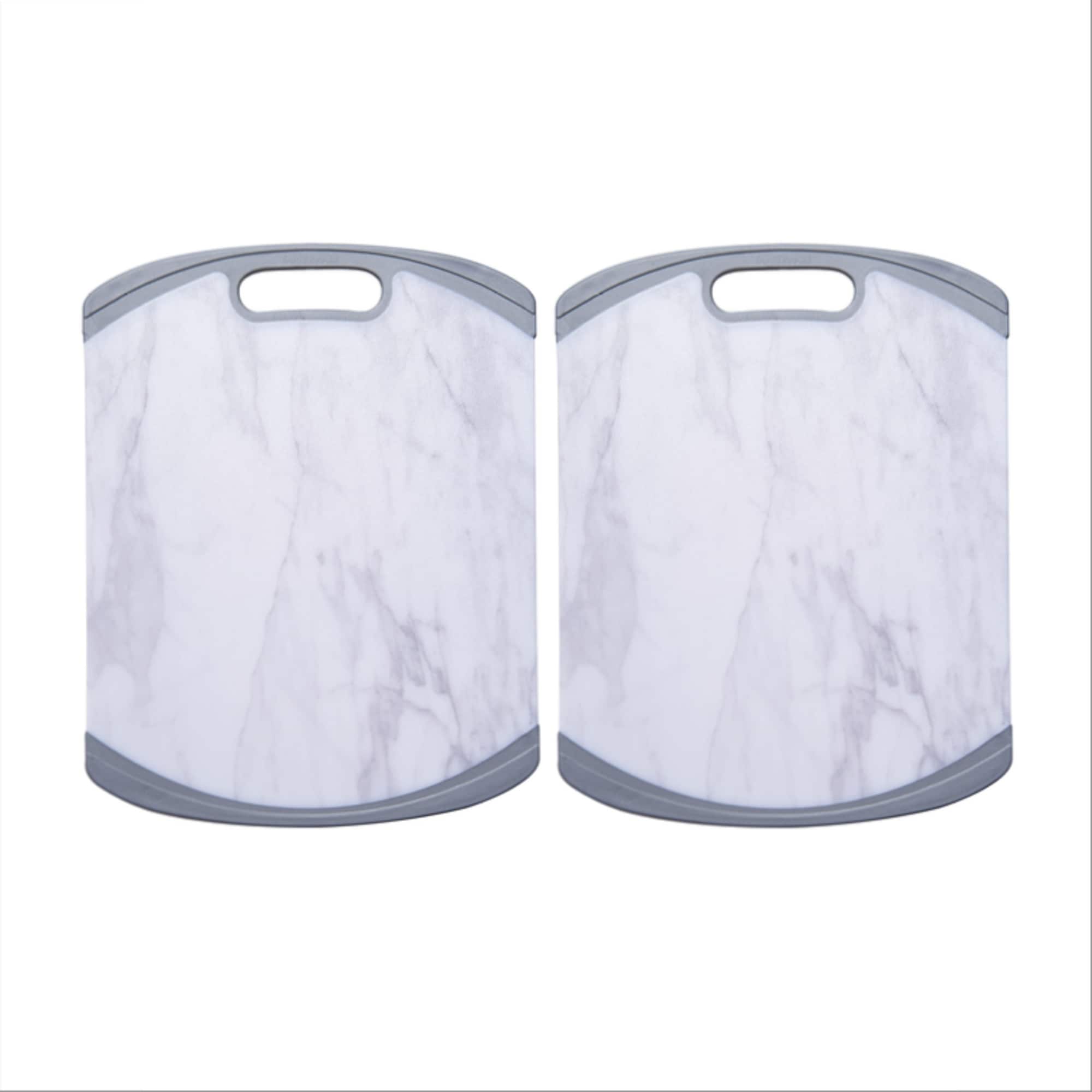 Farberware Set Of 2 Marble Cutting Boards 11 In X 14 In