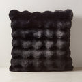 Farleigh Black Faux Fur Throw Blanket 50inx70in