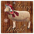Farm X Mas Sheep By Geoff Allen Cnvs Art