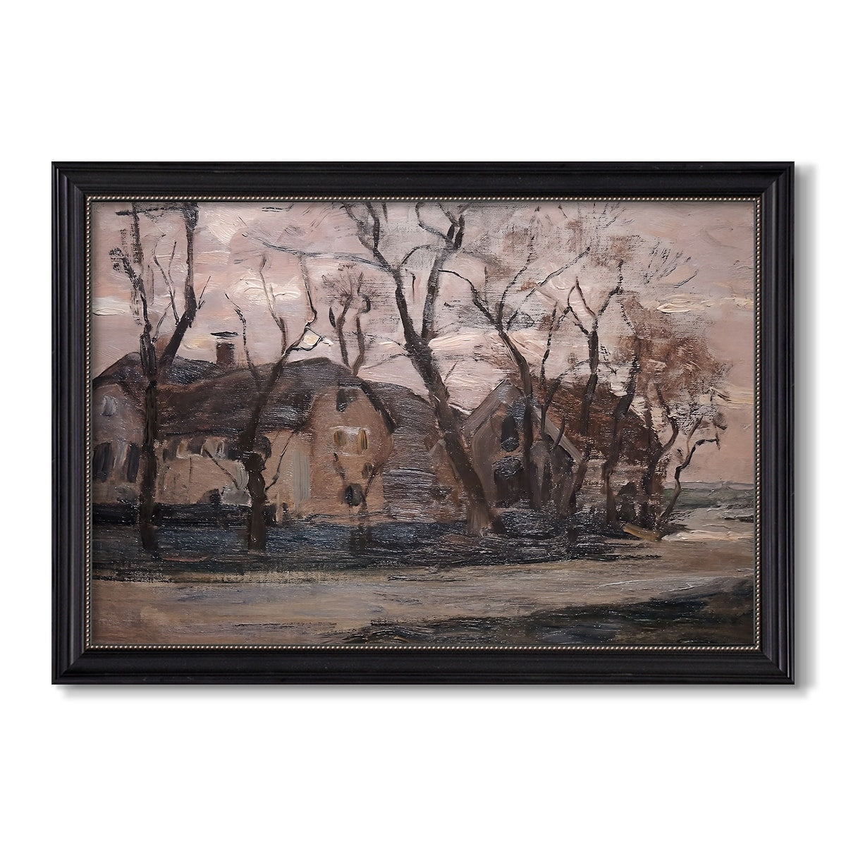 Farm Near Duivendrecht In The C 1905 Piet Mondrian Custom Framed Canvas