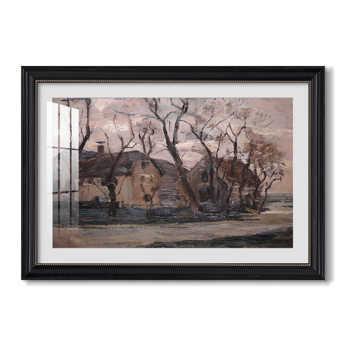 Farm Near Duivendrecht In The C 1905 Piet Mondrian Custom Framed Print