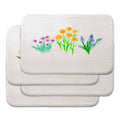 Farmers Market Flower Trio Bath Mat