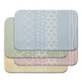 Farmers Market Pattern Stripe Bath Mat