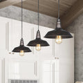 Lnc Rust Finish Metal 1 Light Indoor Barn Pendant Lighting