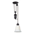 Farmhouse 7 Inch Wide 1 Light Mini Pendant In Oiled Bronze 7In W X 7In D X 10In H