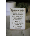 Farmhouse Bathroom Signs 5X7