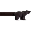 Farmhouse Bear 3 4 Curtain Rod Adjustable Designer Window Treatment Set