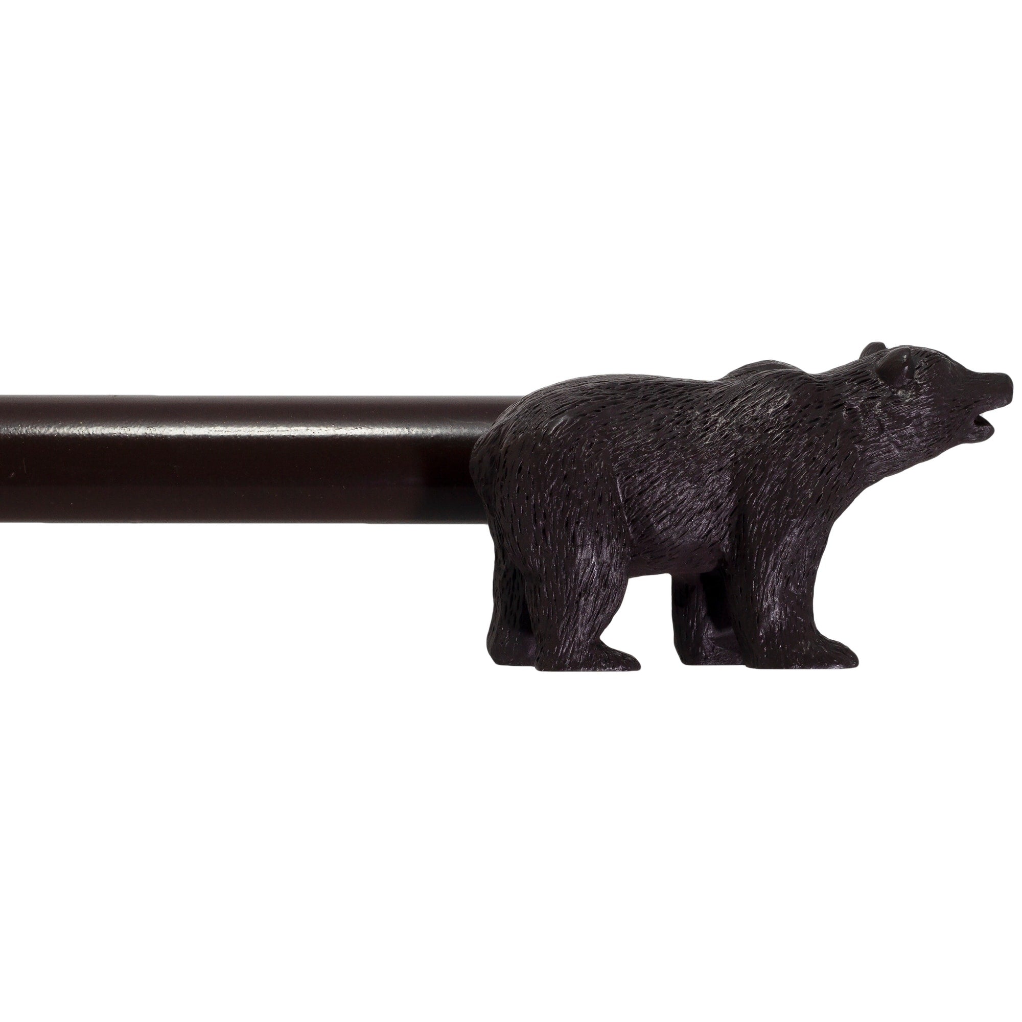 Farmhouse Bear 3 4 Curtain Rod Adjustable Designer Window Treatment Set