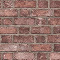 Farmhouse Brick Wallpaper Brick In Red Cajun Red Rust