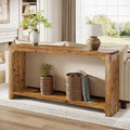 Farmhouse Couch Table Behind Sofa