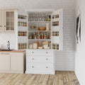 Farmhouse Freestanding Kitchen Pantry