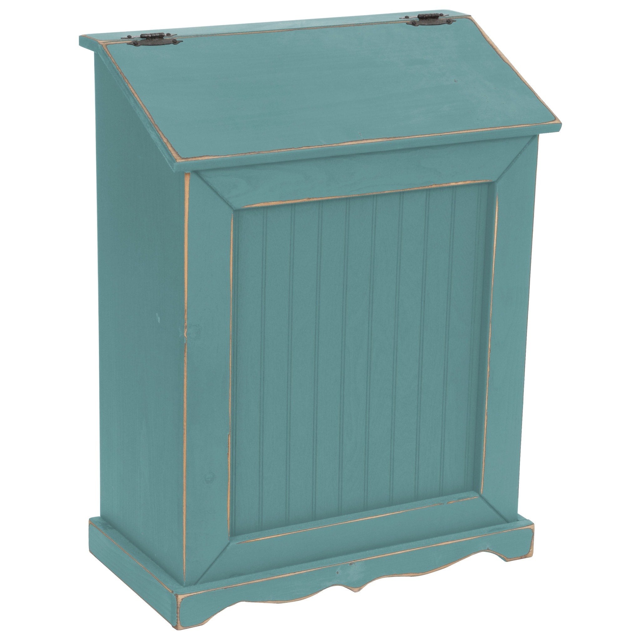 Primitive Pine Lift Top Hamper