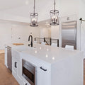 Industrial Mini Pendant Lighting With 3 Lights Ceiling Chandelier N A