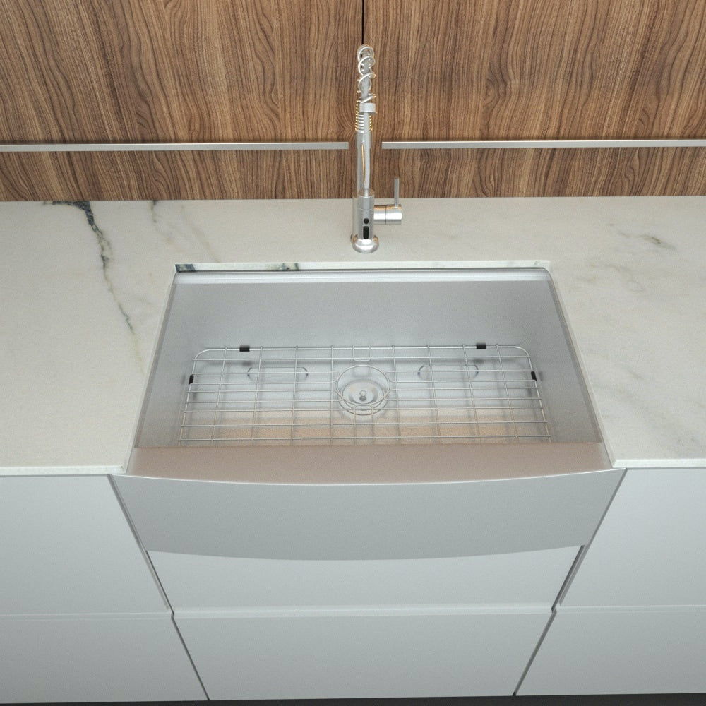 Stainless Steel Single Bowl Kitchen Sink With Accessories