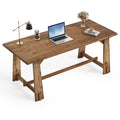 Farmhouse Solid Wood Office Desk 63 Executive Computer Desk