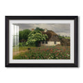 Farmhouse With Meadow 1909 Hans Andersen Brendekilde Custom Framed Print