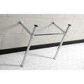 Fauceture Stainless Steel Console Sink Legs In Polished Chrome
