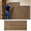 Faux Brick Stone Veneer Panels Polyurethane Terracotta Red Siding Wall Panels For Fireplace Outdoor Curb Appeal 2 Or 10 Pack