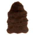 Faux Fur Two Toned Textured Shag Rug