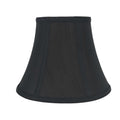 Faux Silk Bell Lamp Shade 5 Inch Top 9 Inch Bottom 7 Inch Slant