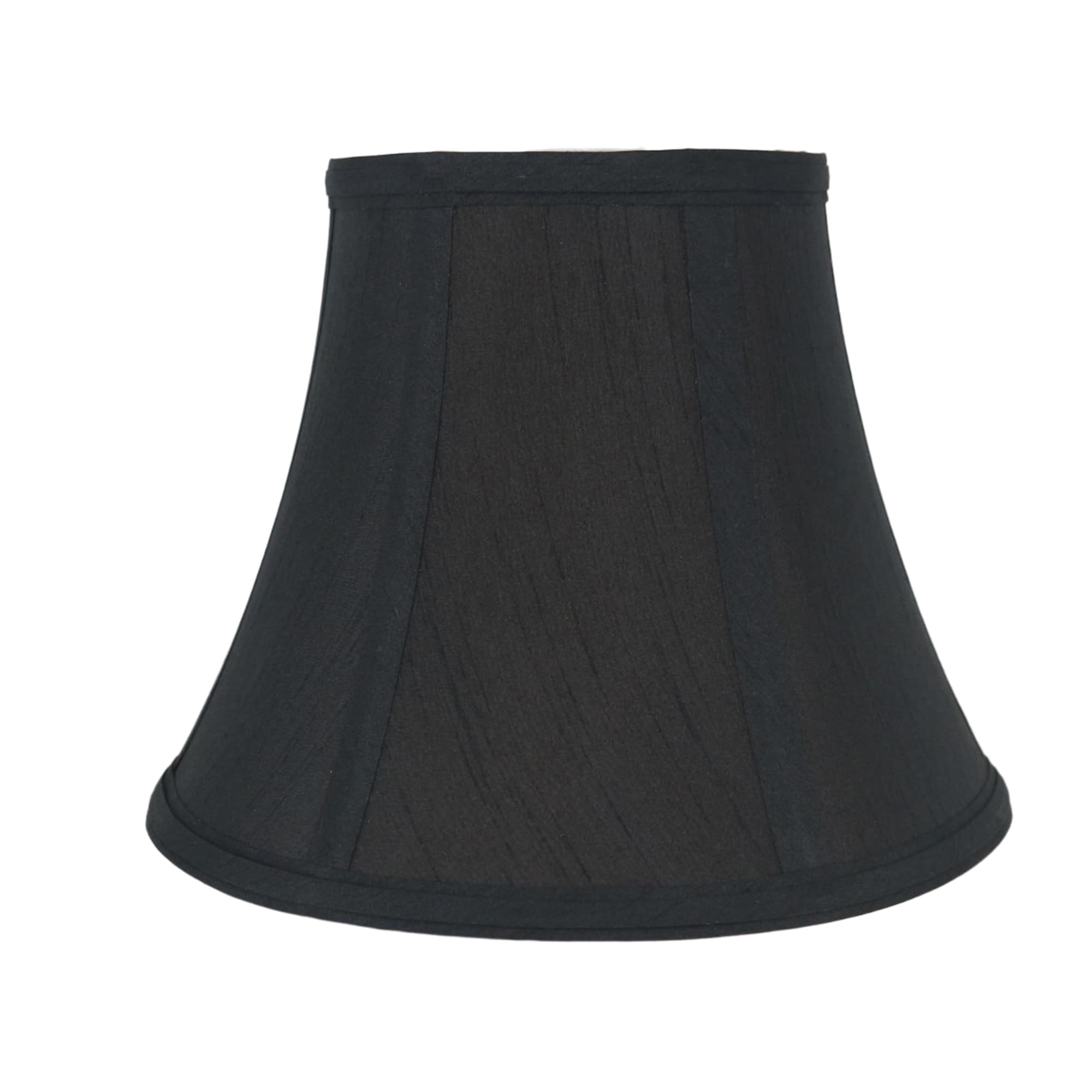 Faux Silk Bell Lamp Shade 5 Inch Top 9 Inch Bottom 7 Inch Slant