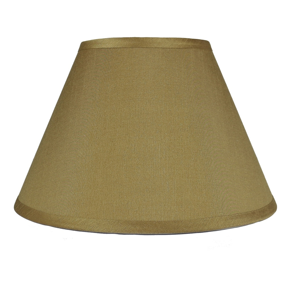 Faux Silk Conical Lamp Shade 6 Inch Top 12 Inch Bottom 7.5 Inch Slant