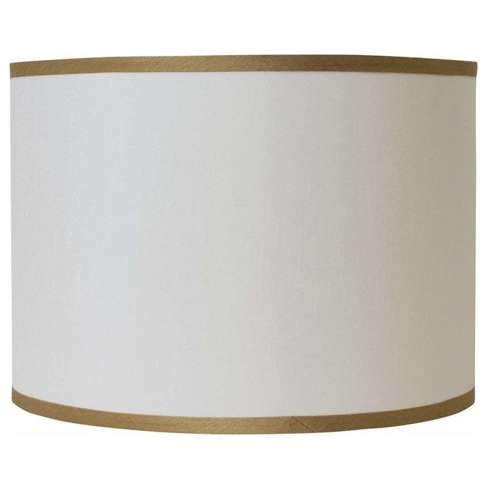 Faux Silk Drum Lamp Shade 8 To 14 Bottom Size