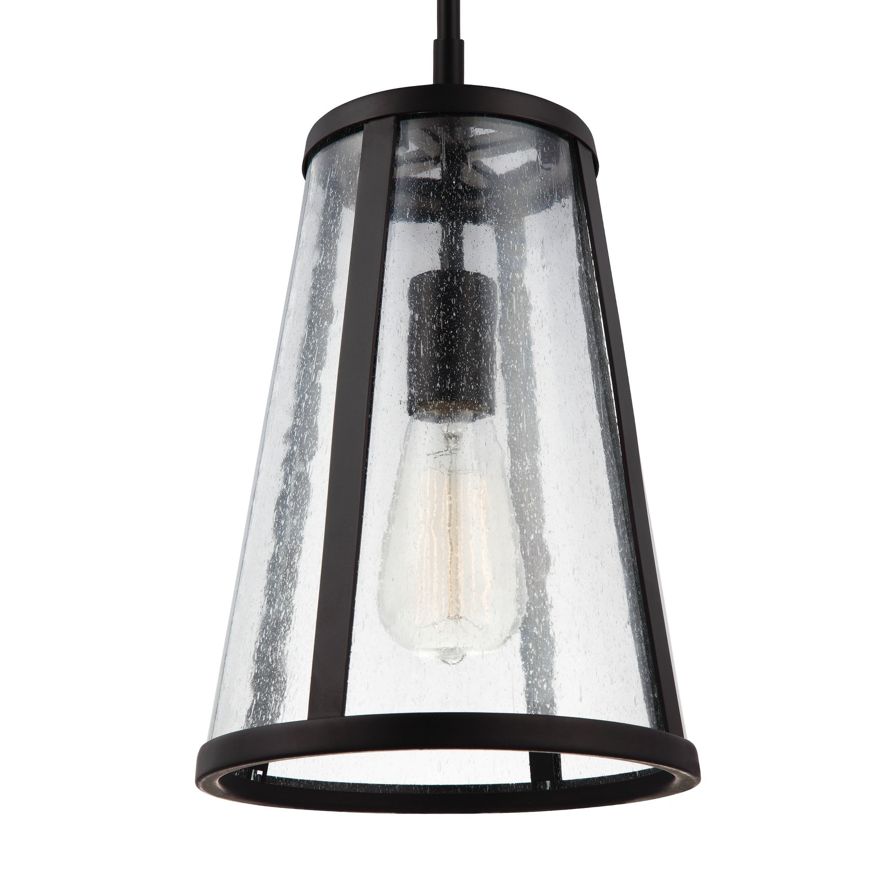 Feiss Harrow 1 Light Oil Rubbed Bronze Mini Pendant
