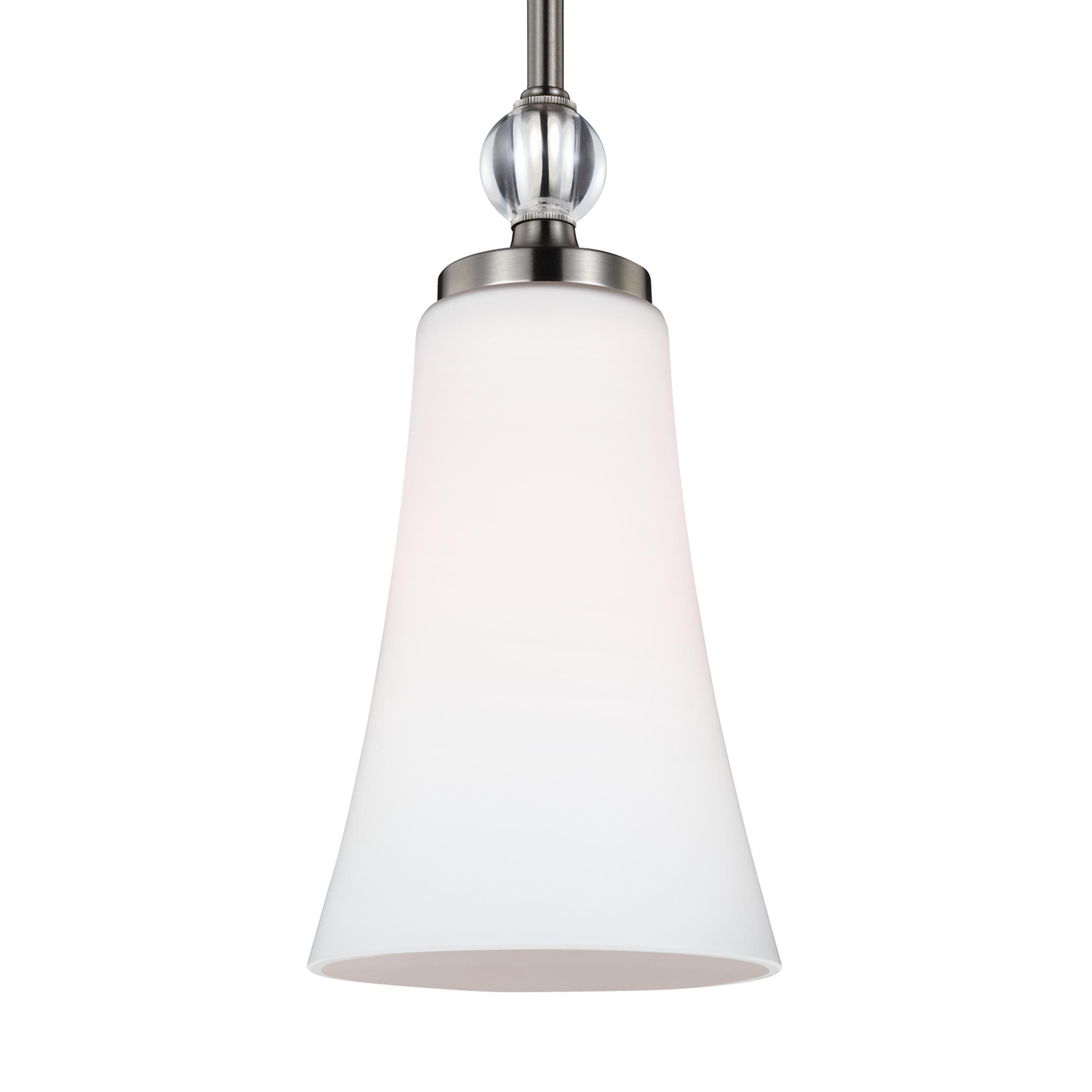 Feiss Kenney 1 Lights Sunrise Silver Pendant