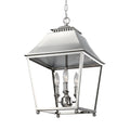 Feiss Kenney 3 Lights Sunrise Silver Pendant