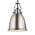 Feiss Mini 1 Light Satin Nickel Pendant