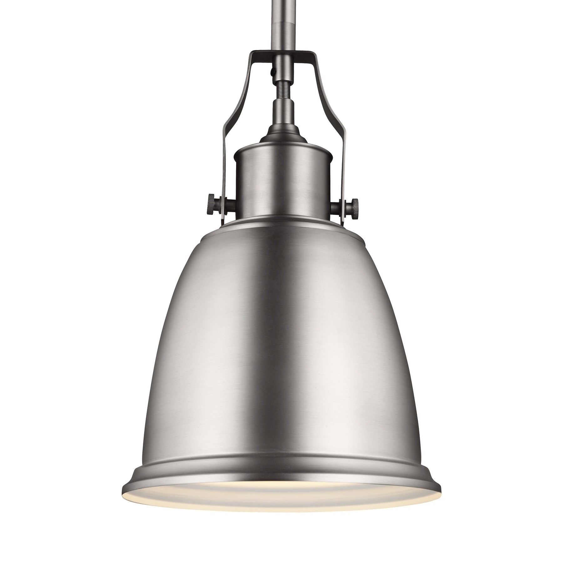 Feiss Mini 1 Light Satin Nickel Pendant